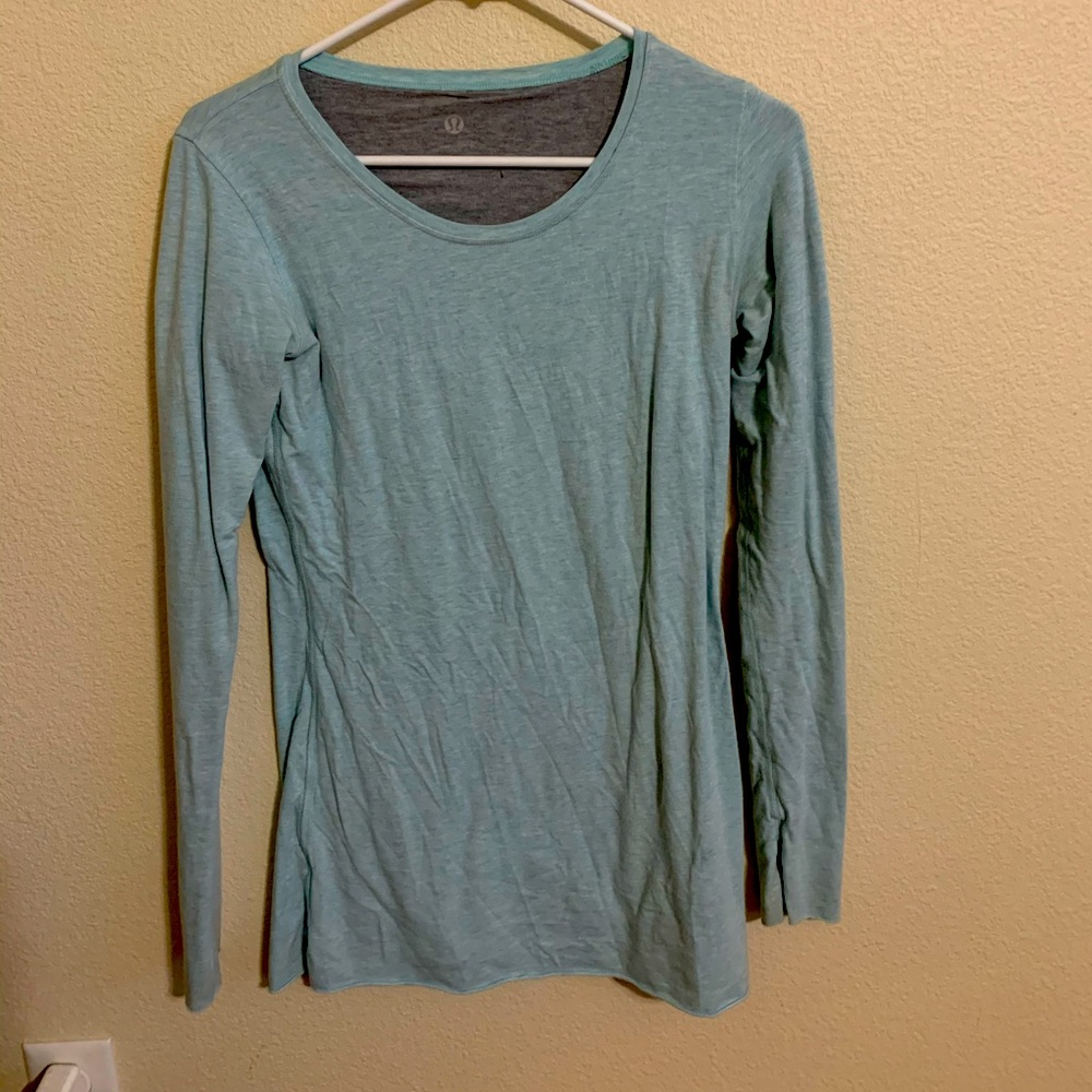 Lulu Lemon reversible long sleeve.